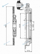 ST-WHO005 Комплект сцепления HONDA CIVIC EGEFEJEKESEU 87-05HR-V 98-05 1.41.6