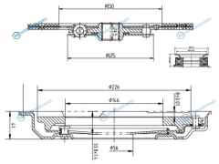 ST-WSB002 Комплект сцепления SUBARU FORESTERIMPREZA EJ254EJ20EJ18S (не турбо)