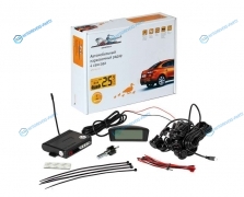 APS-WL-04 Парковочный радар 4 датчика. беспроводной ЖК экран