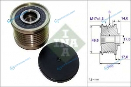 535 0146 10 Шкив ременной генератора