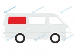 RH191 SRRHX Стекло заднее (собачник) правое TOYOTA HIACE REGIUSTOURING 97-02
