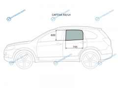 CAPTIVA RDLH Стекло заднее левое опускное CHEVROLET 06-16 OPEL ANTARA 06-16