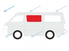 MIT-D5 RDLH Стекло заднее левое опускное MITSUBISHI DELICA D5 07-