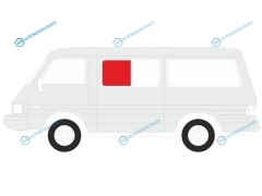 H-I SFLH1 Стекло кузова переднее левое N1 HYUNDAI H1-STAREX 97-07