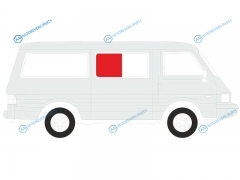 H100 SFRH2 Стекло кузова переднее правое N2 HYUNDAI GRACE 94-04