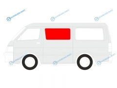 S130 SRLH Стекло кузова среднее левое цельное MAZDA BONGO SSE8SSF8 90-99NISSAN VANETTE 94-99