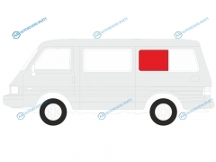 H100 SRLH3 Стекло кузова среднее левое N3 HYUNDAI GRACE 94-04