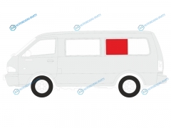 MB140-1 SRLH3 Стекло кузова среднее левое N3 MERCEDES-BENZ MB140 VANSSANGYONG ISTANA VAN 95-