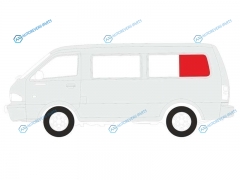 PREGIO SRLH4 Стекло кузова среднее левое N4 KIA VAN 96-03