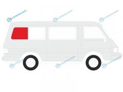 H100 SRRH4 Стекло кузова среднее правое N4 HYUNDAI GRACE 94-04