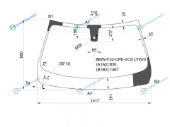 BMW-F32-CPE-VCS LFWX Стекло лобовое + дд BMW 4-SERIES COUPE F32GRAN F36 13-20