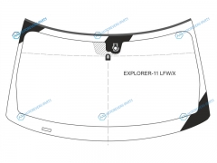 EXPLORER-11 LFWX Стекло лобовое + дд FORD EXPLORER 11-19