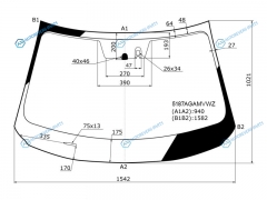 5187AGAMVWZ Стекло лобовое + дд MAZDA CX-5 17-