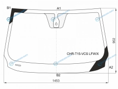 CHR-T15-VCS LFWX Стекло лобовое +дд CHERY TIGGO 7 16-