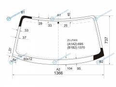 Z3 LFWX Стекло лобовое BMW ROADSTER CABCPE 95-04