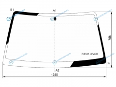 CIELO LFWX Стекло лобовое DAEWOO NEXIA 95-16