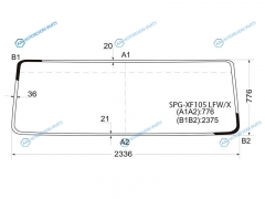 SPG-XF105 LFWX Стекло лобовое DAF XF105 06-XF106 13-