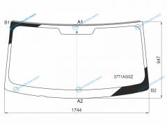 3771AGSZ Стекло лобовое IVECO DAILY VI 14-