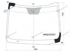 4442AGNV Стекло лобовое KIA CEED 5D HBKWGN 12-18