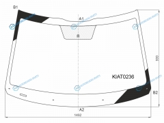 KIAT0236 Стекло лобовое KIA SELTOS 20-