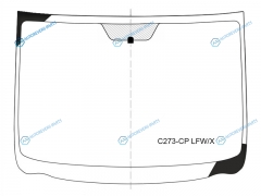 C273-CP LFWX Стекло лобовое MAZDA BIANTE 08-18