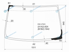 E50 LFWX Стекло лобовое NISSAN ELGRAND E50 97-02