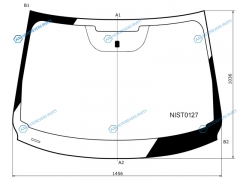 NIST0127 Стекло лобовое NISSAN QASHQAI II 14-