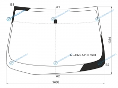 NI-J32-R-P LFWX Стекло лобовое NISSAN TEANA RHD 08-14