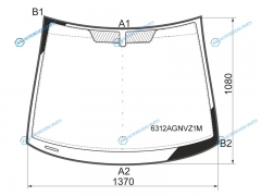 6312AGNVZ1M Стекло лобовое OPEL CORSA D 35D HBK 06-14