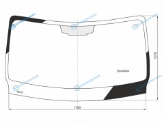 7281AGSV Стекло лобовое RENAULT MASTEROPEL MOVANO 10-