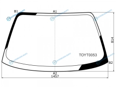 TOYT0053 Стекло лобовое TOYOTA COROLLA CERESSPRINTER MARINO 4D HT 92-97