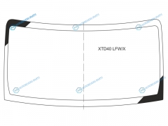 XTD40 LFWX Стекло лобовое TOYOTA LITETOWNACEDAIHATSU GRAN MAX 08-
