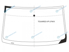 TOUAREG-VP LFWX Стекло лобовое VOLKSWAGEN TOUAREGPORSCHE CAYENNE 02-10