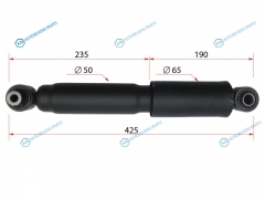 E4106 Амортизатор задний MAZDA MPV8 LW (24WD) 99-05 RH=LH