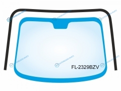 FL-2329BZV Молдинг лобового стекла NISSAN X-TRAIL 07-14