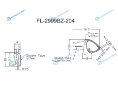 FL-2999BZ Молдинг лобового стекла INFINITI FX35374550 08-13INFINITI QX70 13-17