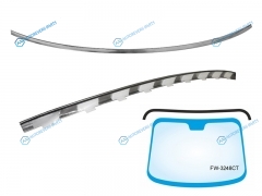 FW-3248CT Молдинг лобового стекла верхний металлический NISSAN PATROLINFINITI QX5680 10-