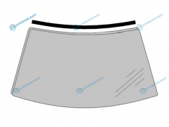 313338131 Молдинг лобового стекла MERCEDES BENZ C-CLASS W204 45D 07-14