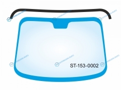 ST-153-0002 Молдинг лобового стекла верхний TOYOTA LAND CRUISER PRADO 120LEXUS GX470 02-09