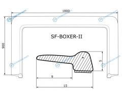 SF-BOXER-II Молдинг лобового стекла PEUGEOT BOXER IIFIAT DUCATO IICITROEN JUMPER II 06-