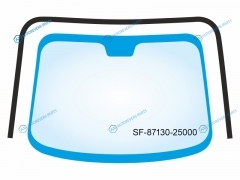 SF-87130-25000 Молдинг заднего стекла HYUNDAI ACCENT (сборка Россия) 4D 00-12