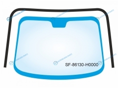 SF-86130-H0000 Молдинг лобового стекла KIA RIO 17 -