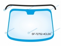 SF-72752-4CL0A Молдинг лобового стекла NISSAN X-TRAIL T32 14-