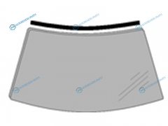 252218131 Молдинг лобового стекла ВЕРХ HYUNDAI I30 07-11