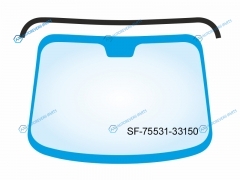 SF-75531-33150 Молдинг лобового стекла TOYOTA CAMRY XV70 17-