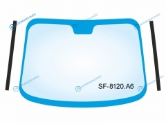 SF-8120.A6 Молдинг лобового стекла (1шт) LR PEUGEOT PARTNERCITROEN BERLINGO 08-