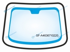 SF-A4636710220 Молдинг лобового стекла MERCEDES G W463 97-