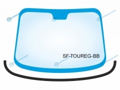 SF-TOUREG-BB Молдинг лобового стекла нижний VOLKSWAGEN TOUAREGPORSCHE CAYENNE 02-10