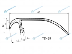 TD-39 Молдинг MAN TG SMALL 2000