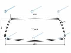 TD-42 Молдинг VOLVO FH1216` 1992-FM 98-